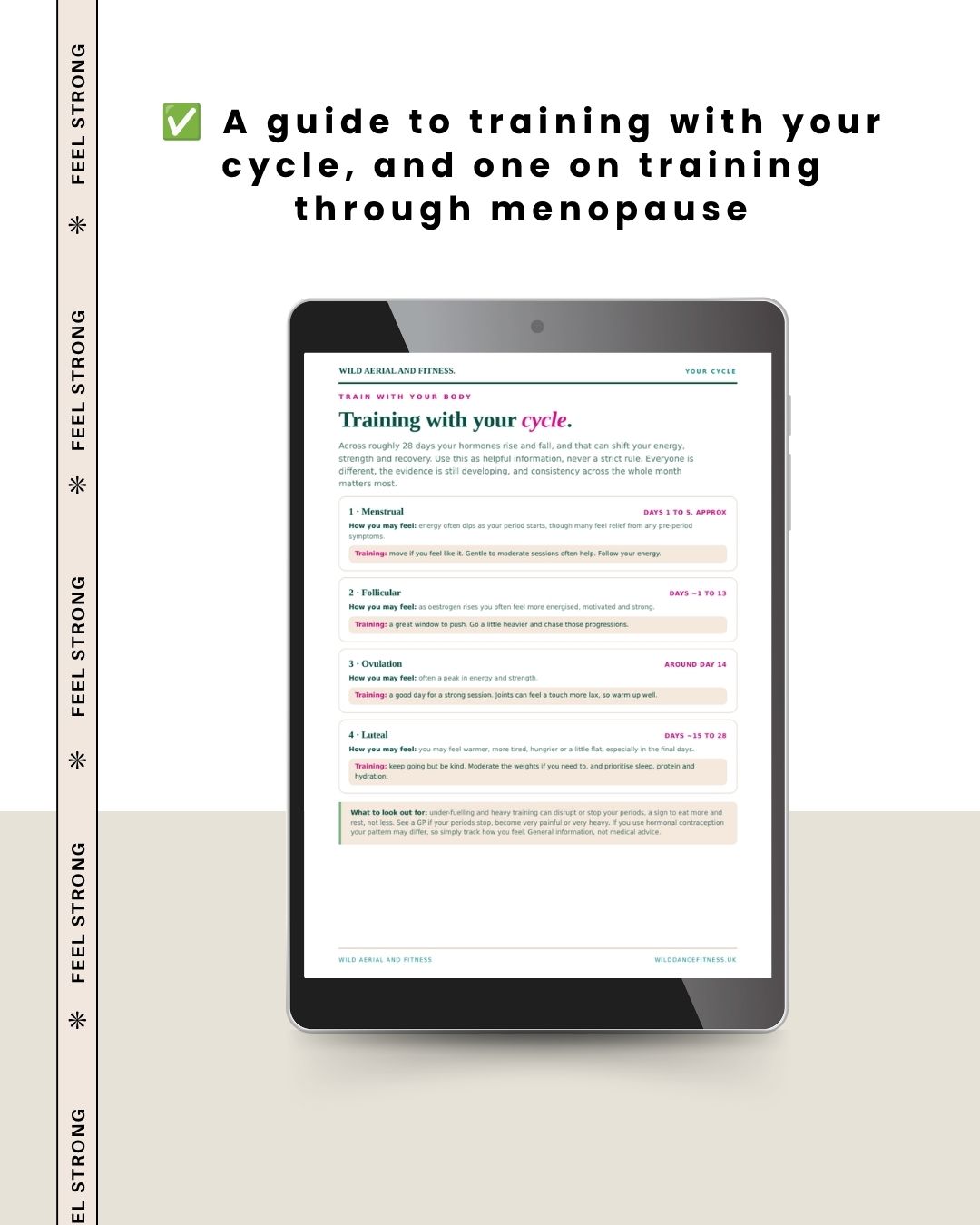 Feel Strong | A 3-Day Full-Body Strength Plan for Women + 90-Day Planner (Printable PDF) - Image 9