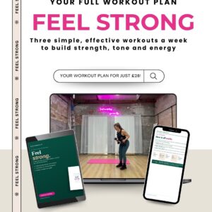 Feel Strong | A 3-Day Full-Body Strength Plan for Women + 90-Day Planner (Printable PDF)